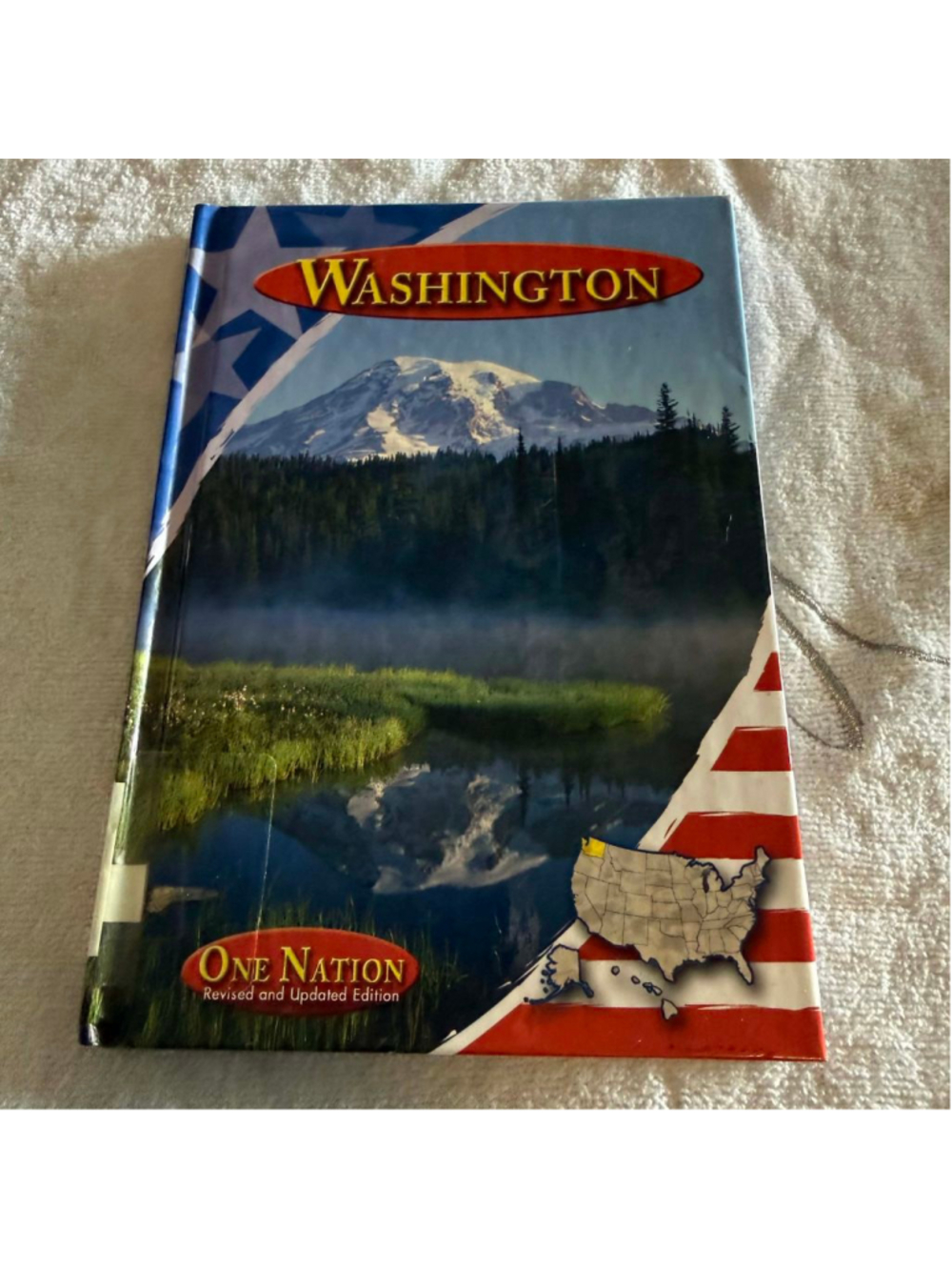 Washington One Nation Revised & Updated Edition Hardcover Textbook Mountain
